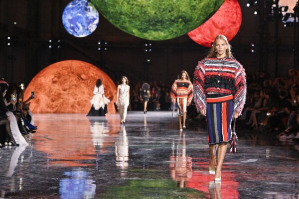 Chanel runway model