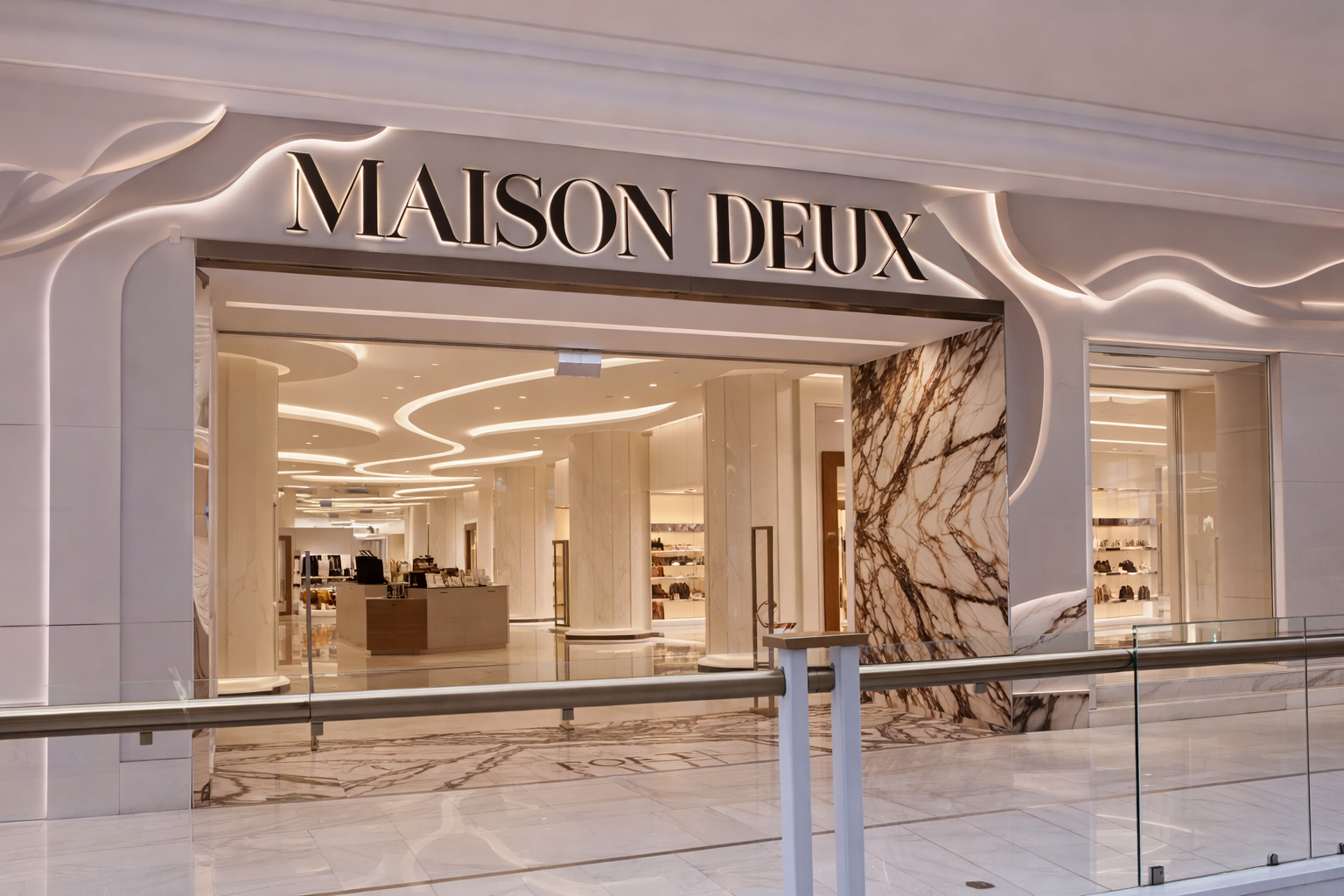 Maison Deux by Al Capone luxury department store at Hyde Park Corner, Johannesburg
